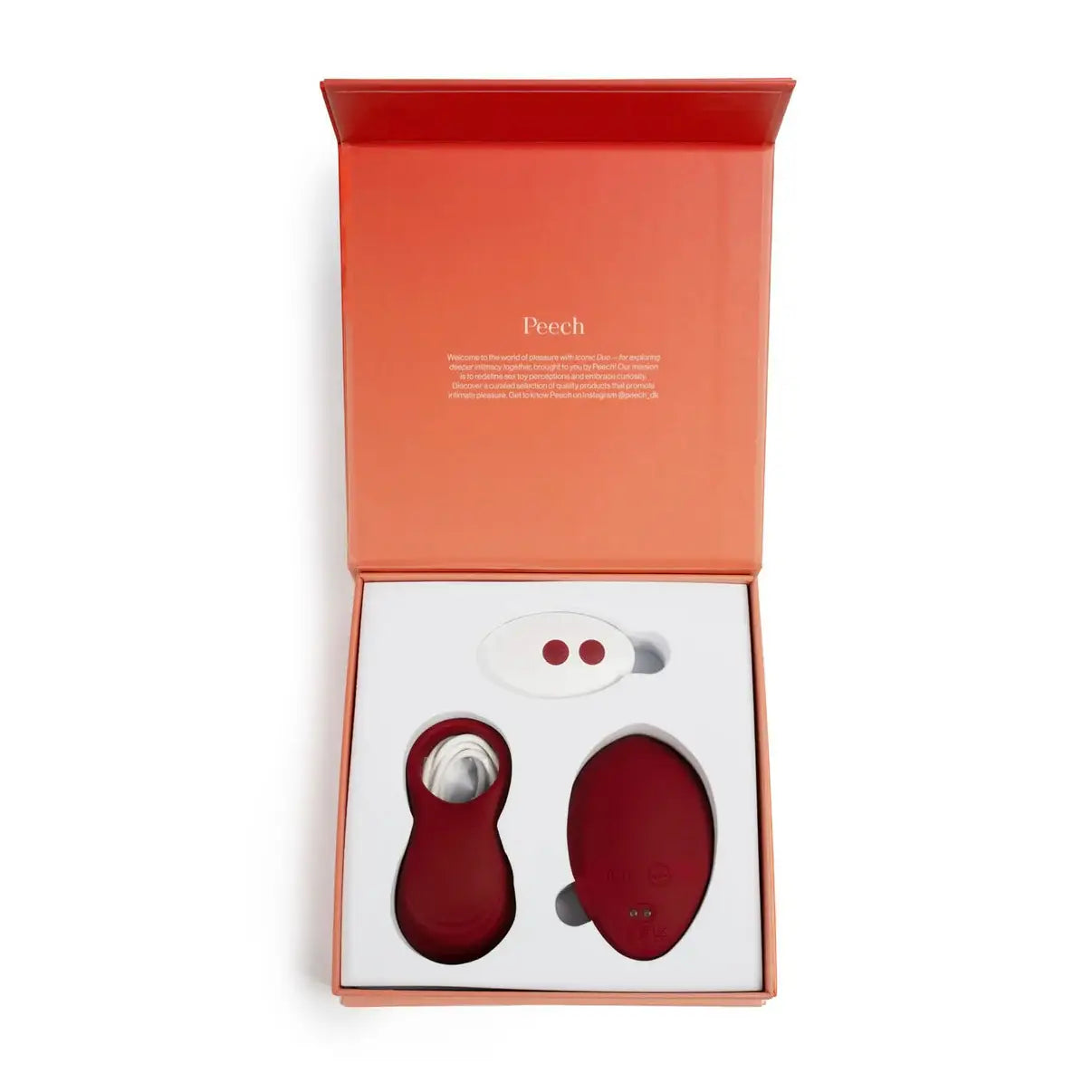 Peech - Iconische duo - Cadeaubox met Power Loop peniskring en Nyx vibrator