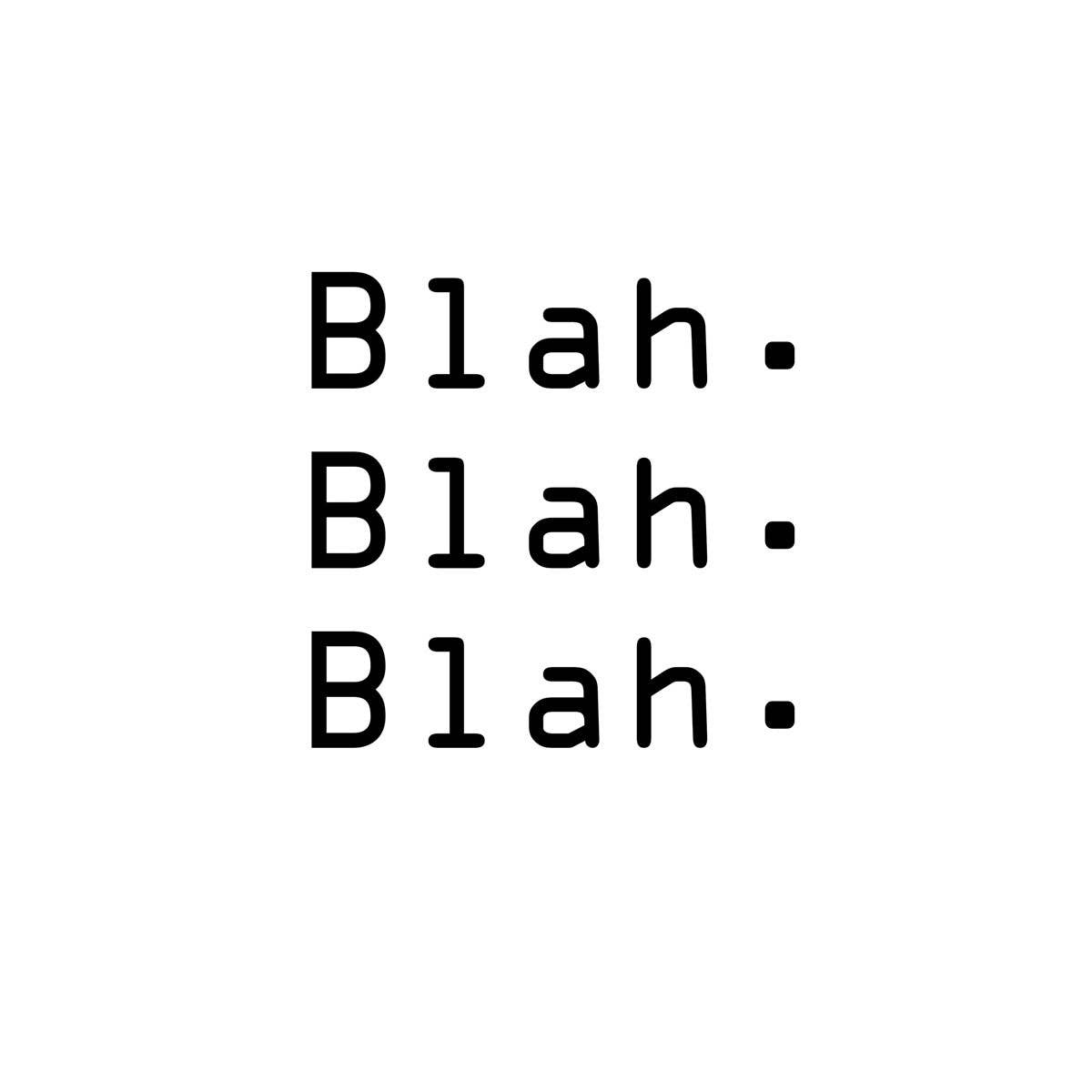 #MAISENZA - Blah blah blah T-shirt van biologisch katoen met korte mouwen: M