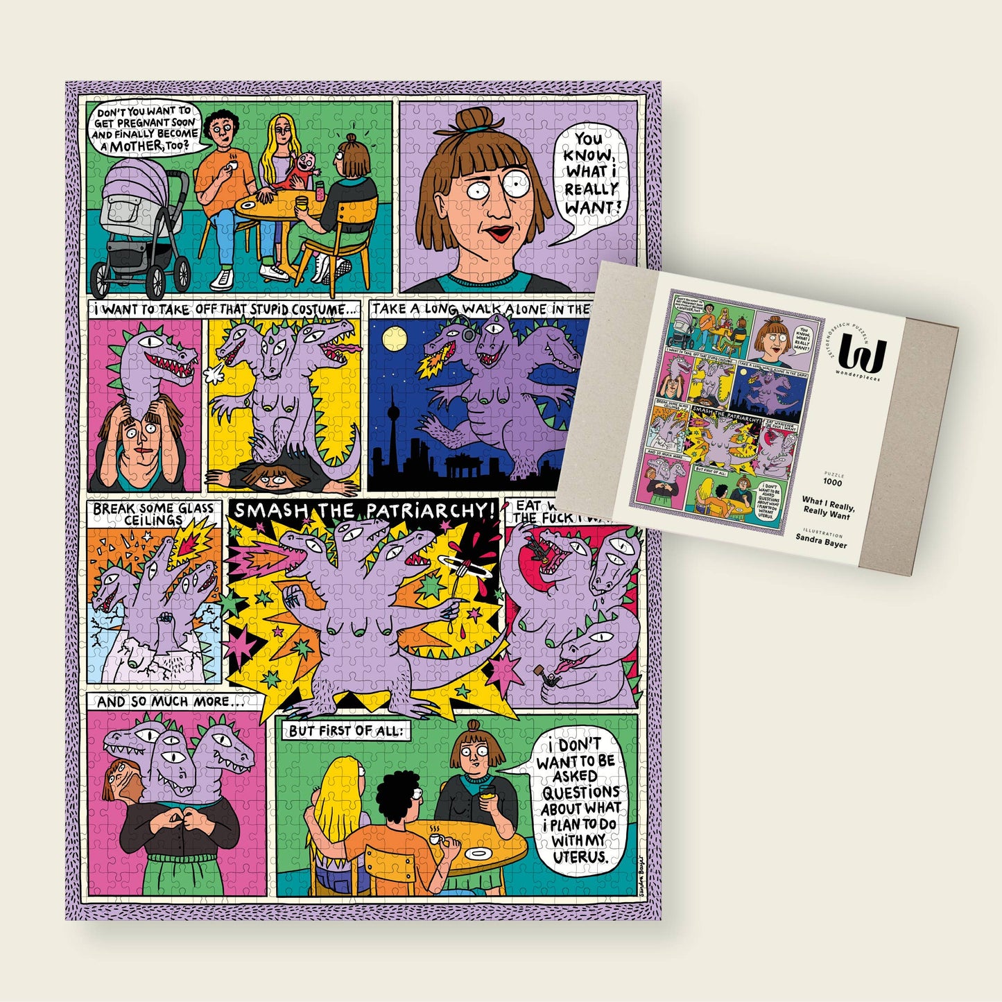 Wonderpieces - »What I Really, Really Want« puzzel | Sandra Bayer