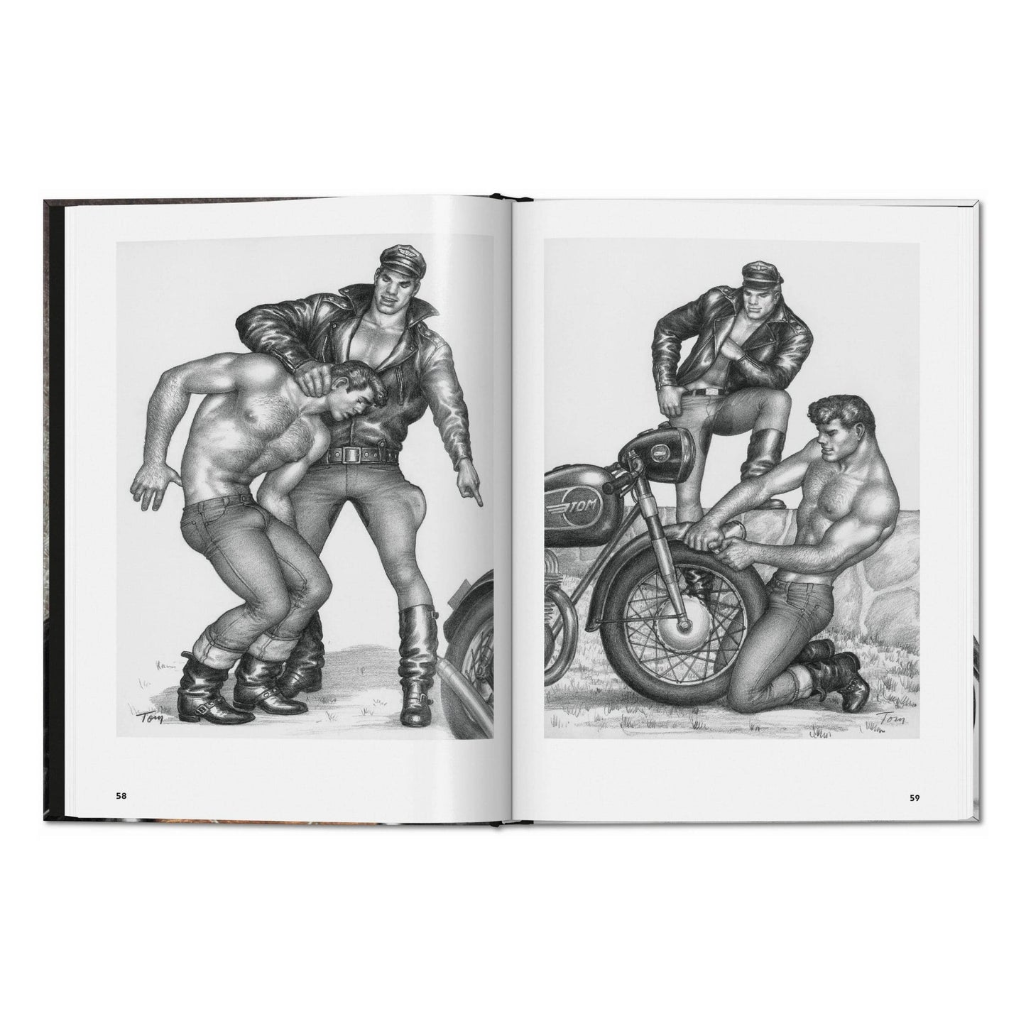 TASCHEN Europe - Het kleine boekje van Tom. Bikers (Duits, Frans, Engels)