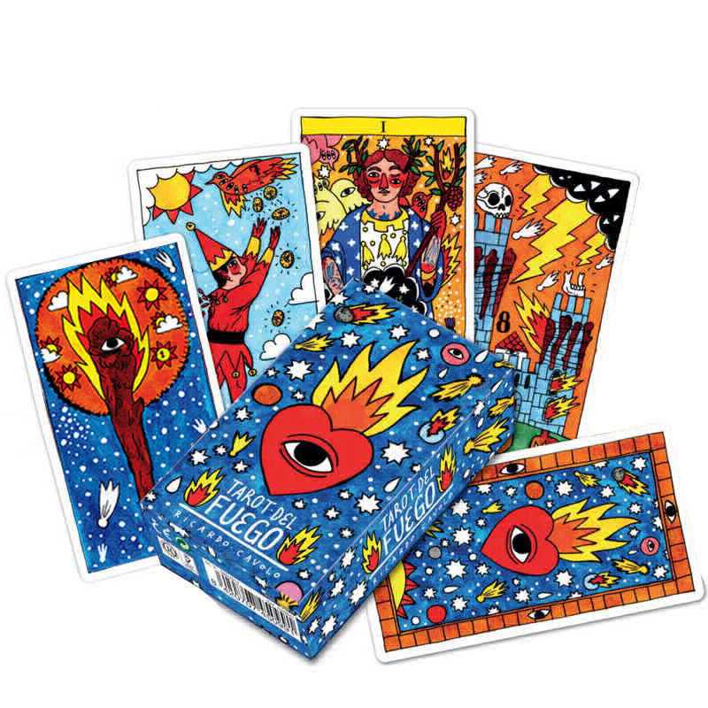 Cardshouse - Tarot del Fuego-kaartspel van Fournier