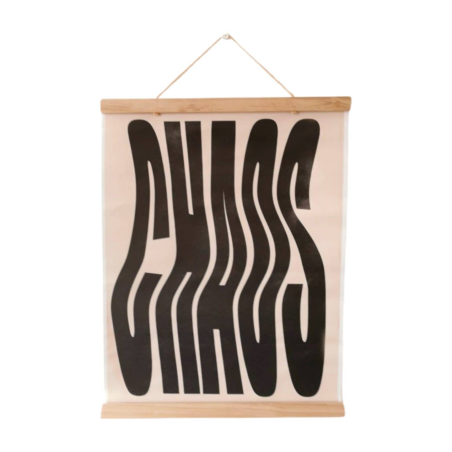 Merchbaendchen - Chaos poster met posterlijst