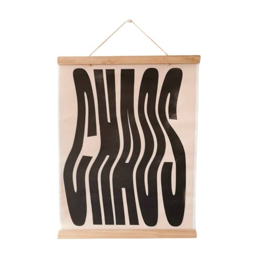 Merchbaendchen - Chaos poster met posterlijst