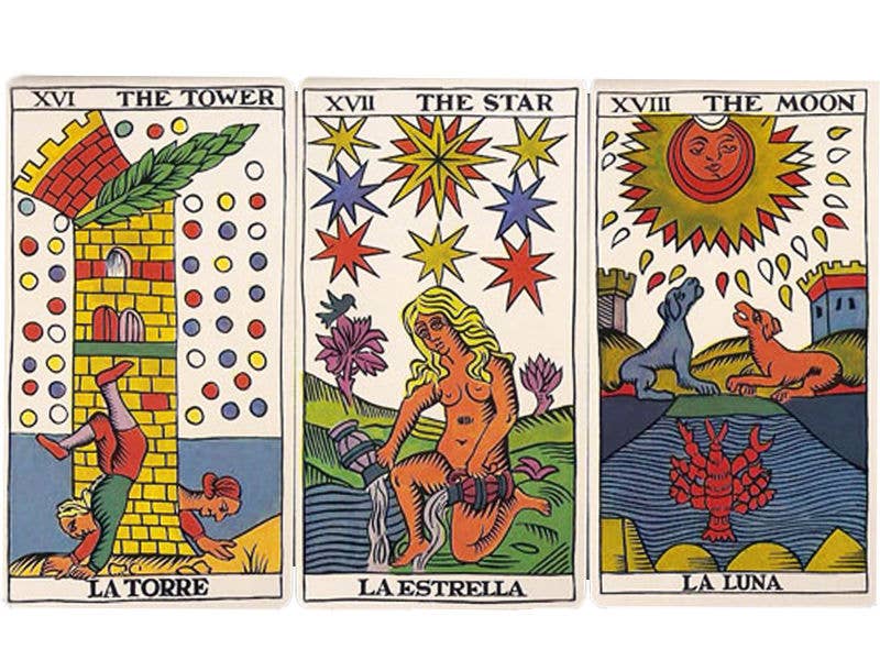 Cardshouse - Spaans Tarotdeck Fournier
