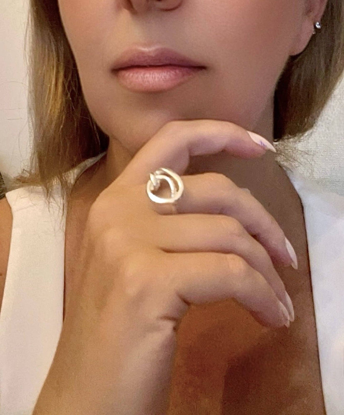 Gloria Mago - Mi Mundo ring in zilver zamak 10µ