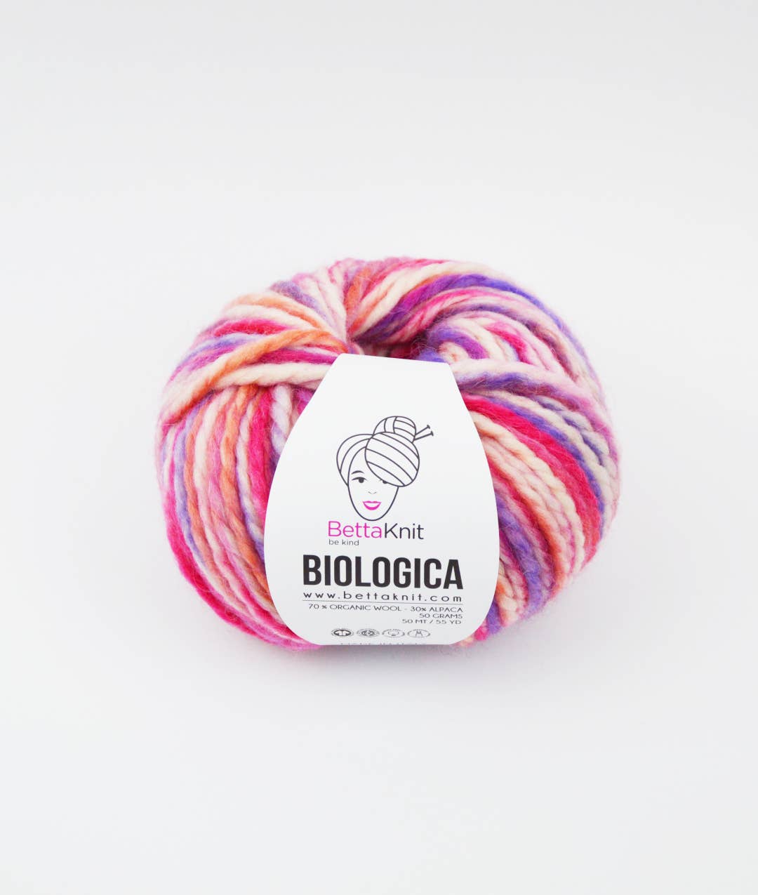 BettaKnit - Biologica print - 70% biologische wol, 30% alpaca garen: Winter