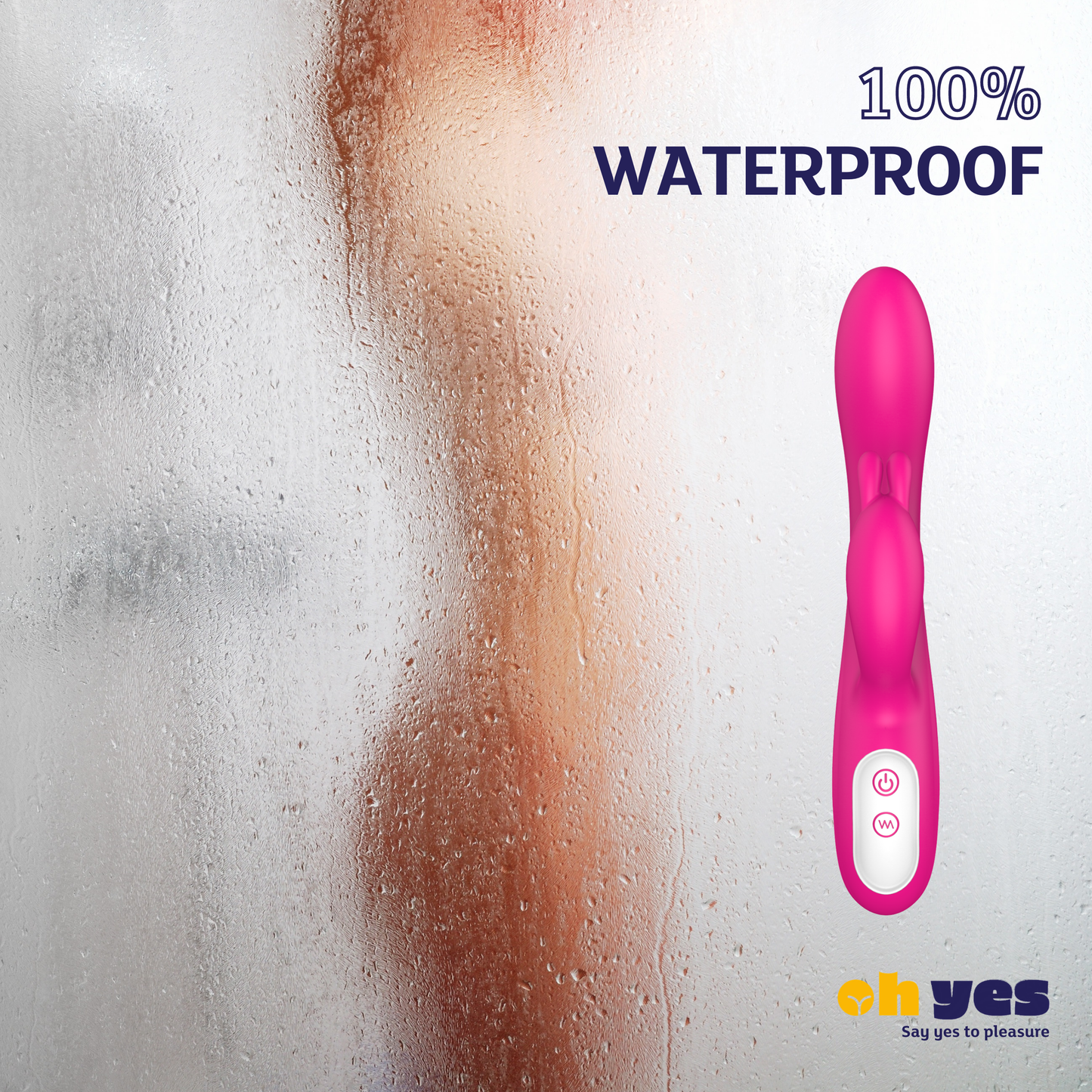 ohyes - Verwarmende Rabbit Vibrator: Roze