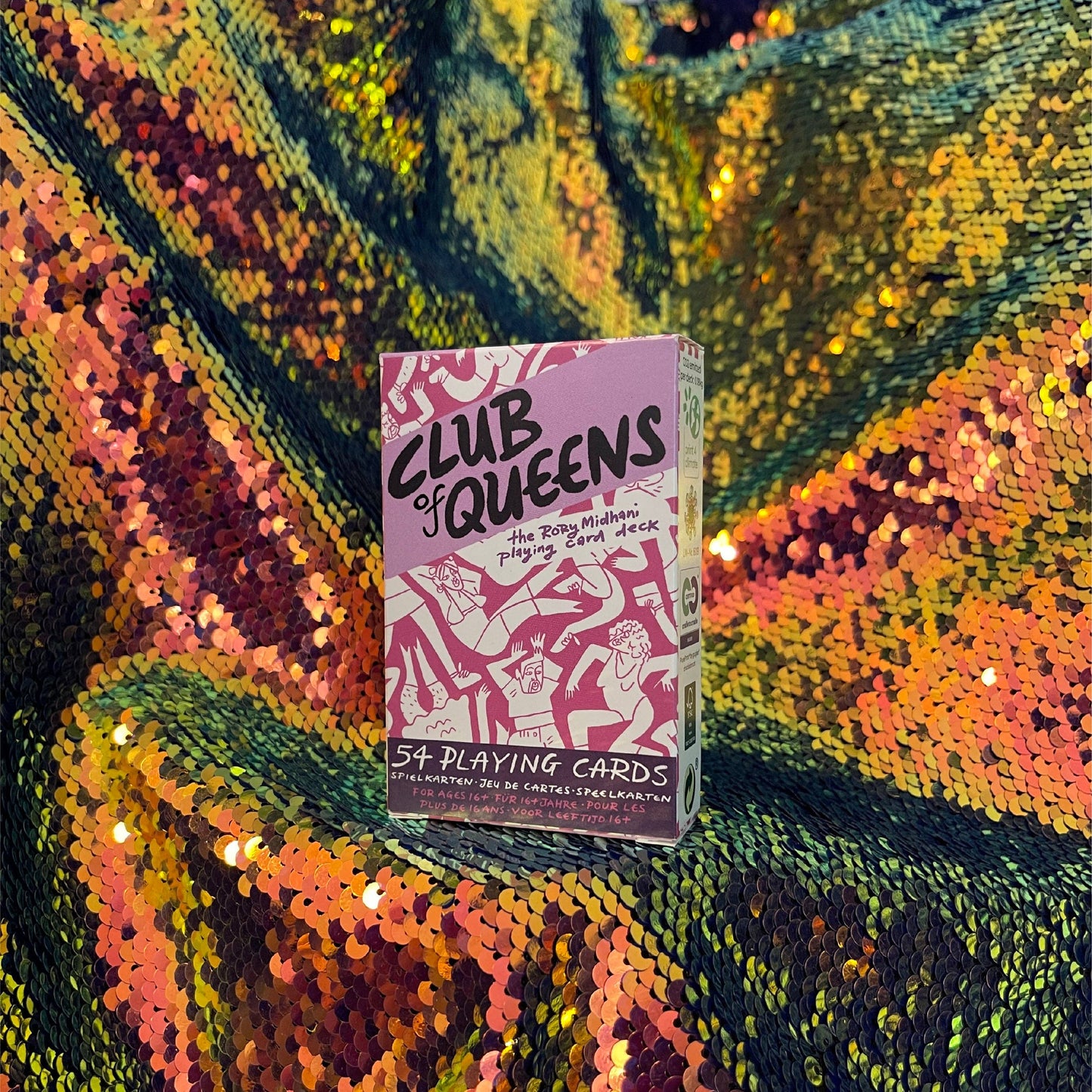 Polar Embassy - Queer seks-positieve speelkaarten 'Club of Queens'