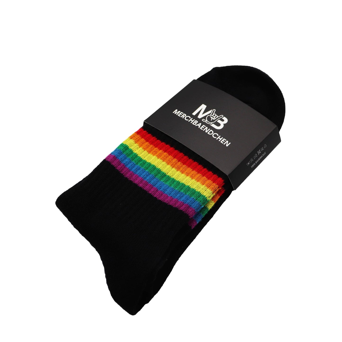 Merchbaendchen - Pride Sokken (Unisex) 100% Katoen