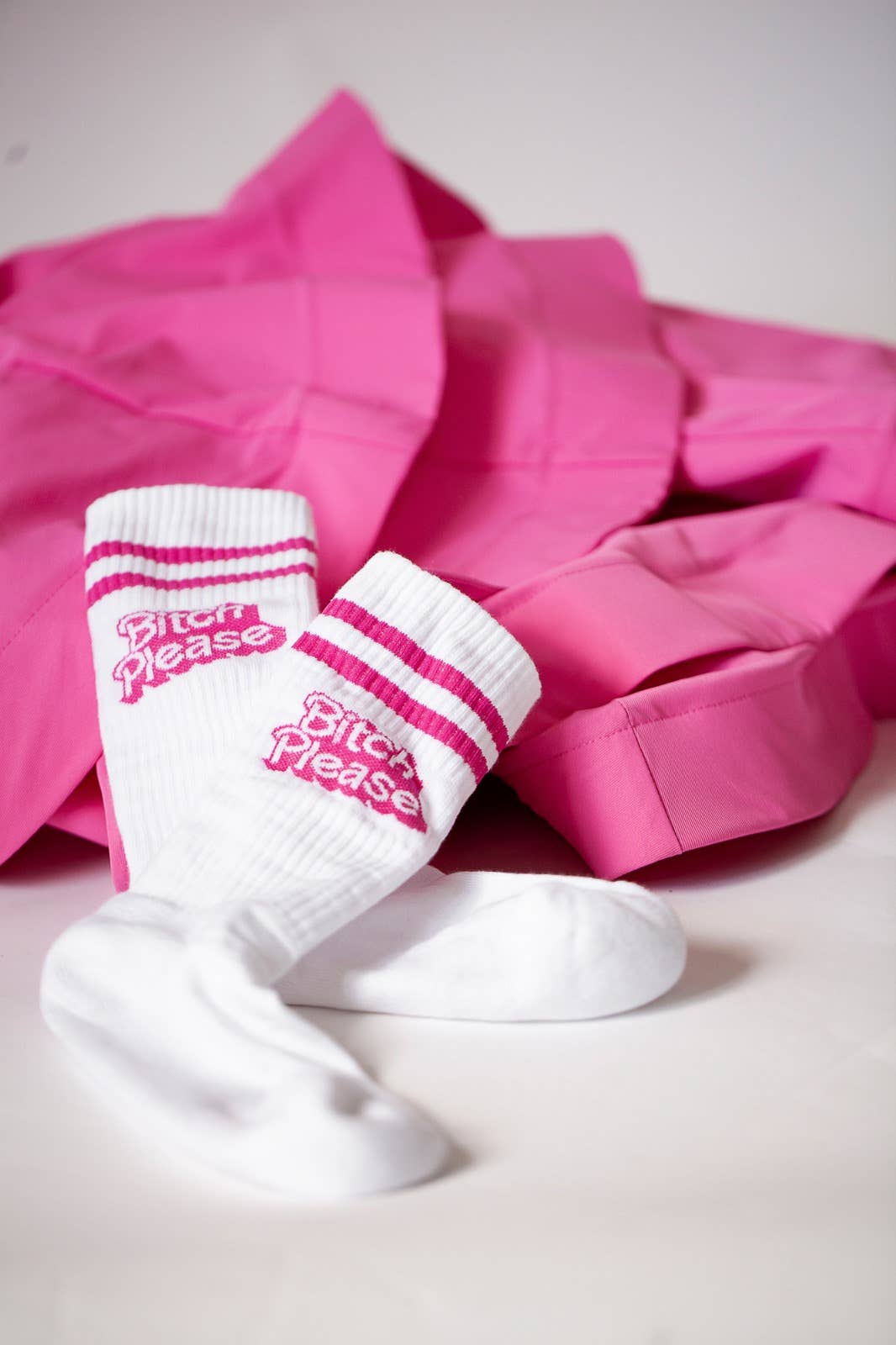 PEGADA SOCKS - PEGADA SOCKS Sportsokken superzacht met 'Bitch Socks Please'-opdruk