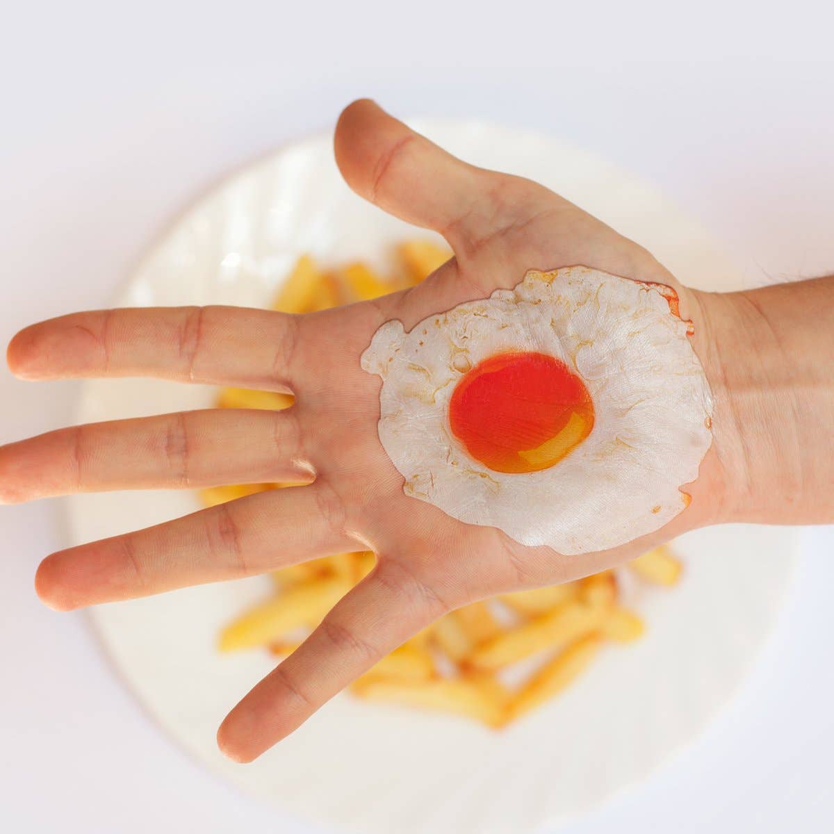 Tattoonie - FRIED EGG Tattoo (verpakking van 2)
