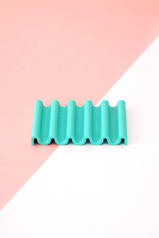 Coudre Berlin - Zeepschaaltje van gerecycled PET caribbean teal onda