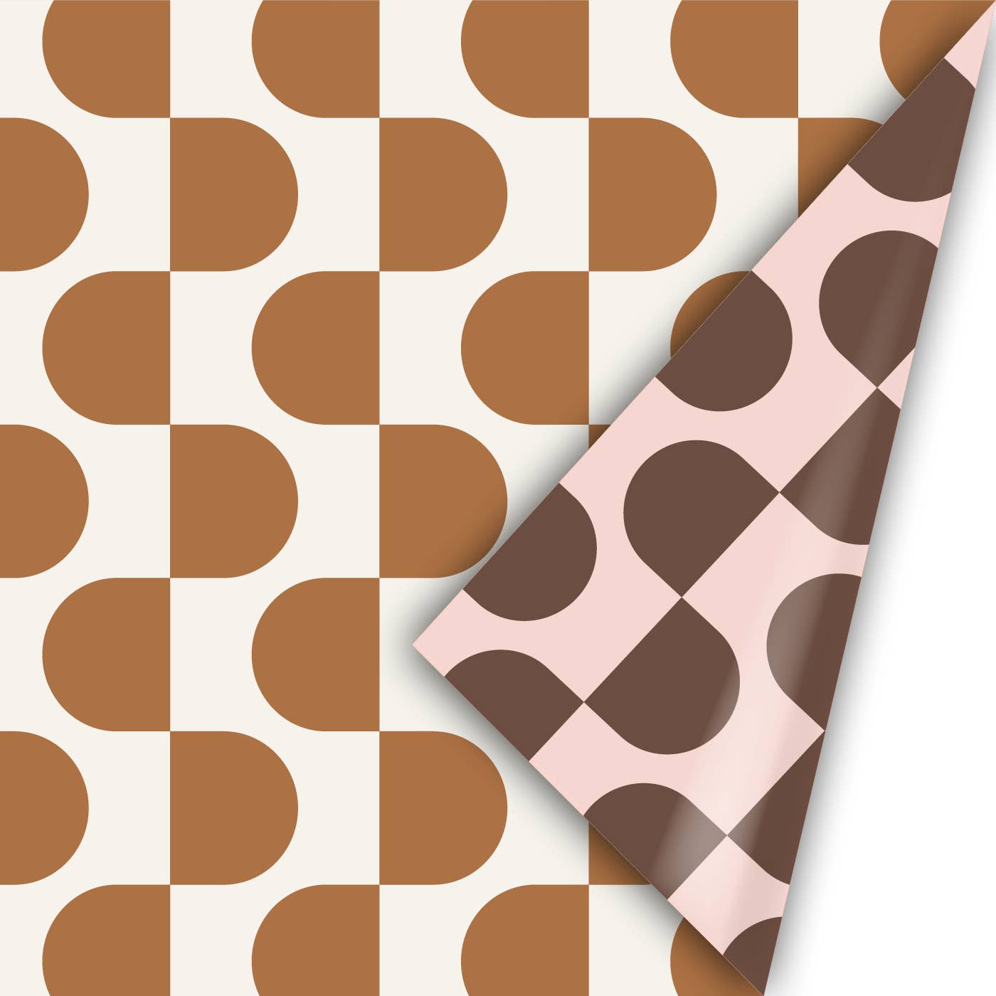 CollectivWarehouse - Chunky Curves – Rollen cadeaupapier: Colorful