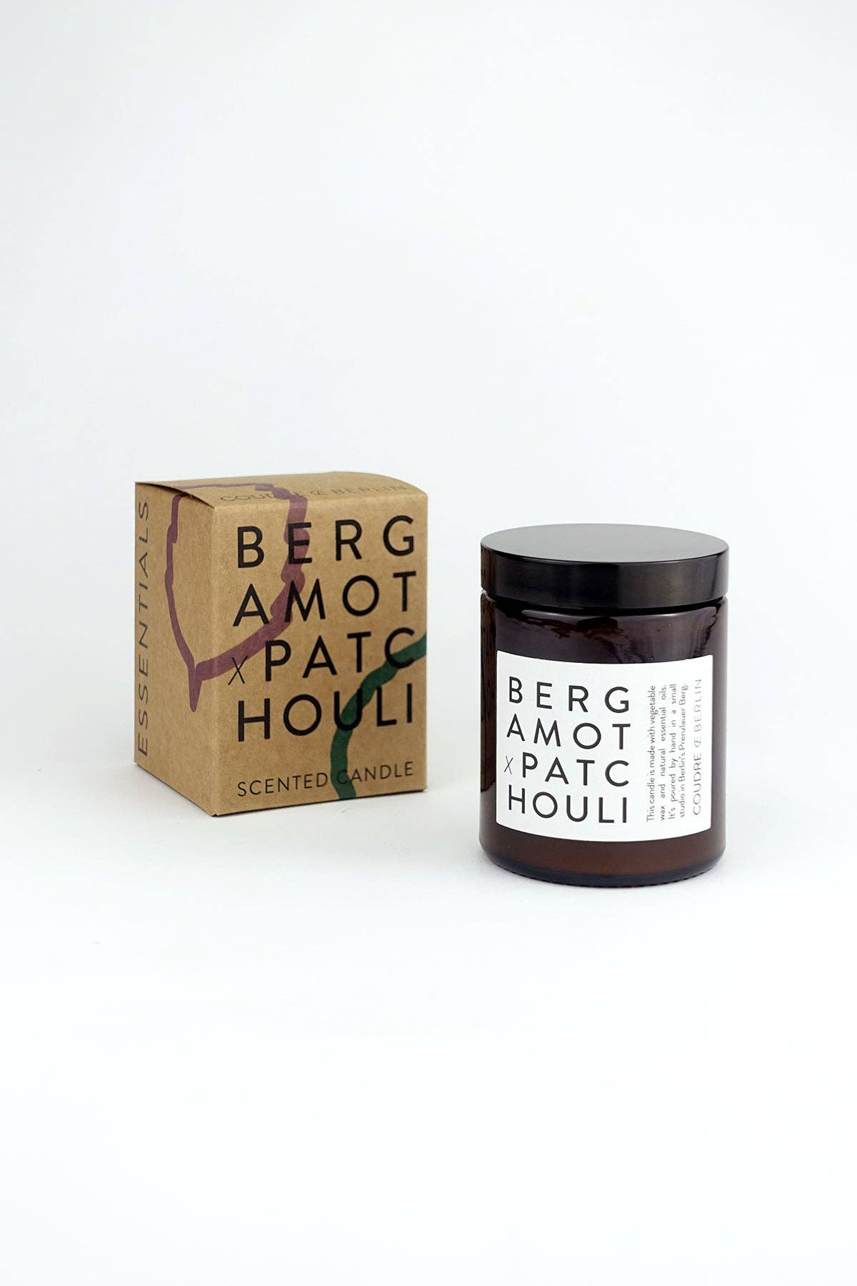 Coudre Berlin - Bergamot x patchouli / ESSENTIALS geurkaars