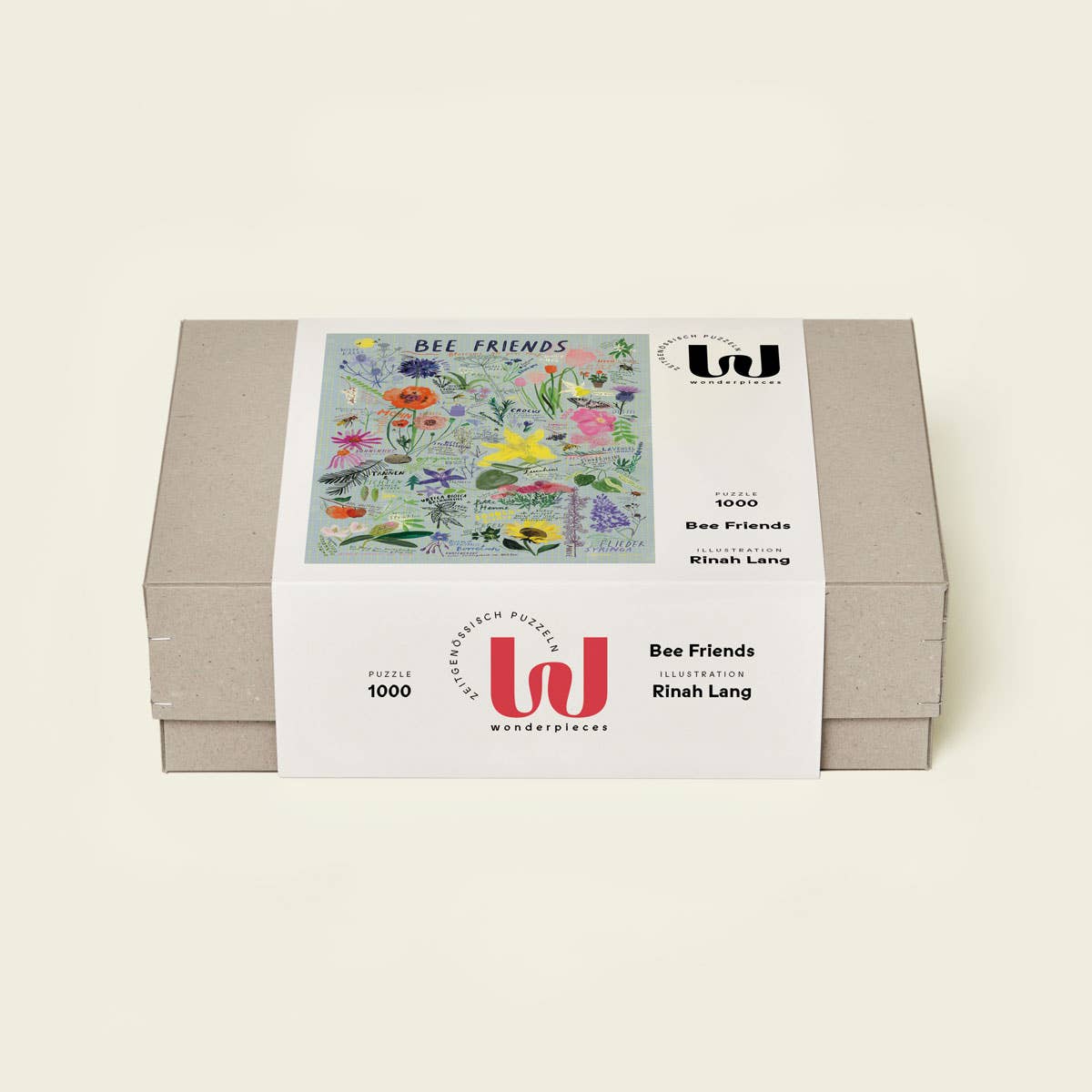Wonderpieces - Puzzel “Bee Friends” van Rinah Lang