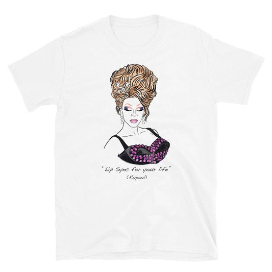 El loco del Pelo Rizo - T-shirt voor uniseks, Rupaul: S