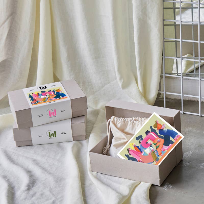 Wonderpieces - »Follower*innen« puzzel | Illustratie Jill Senft