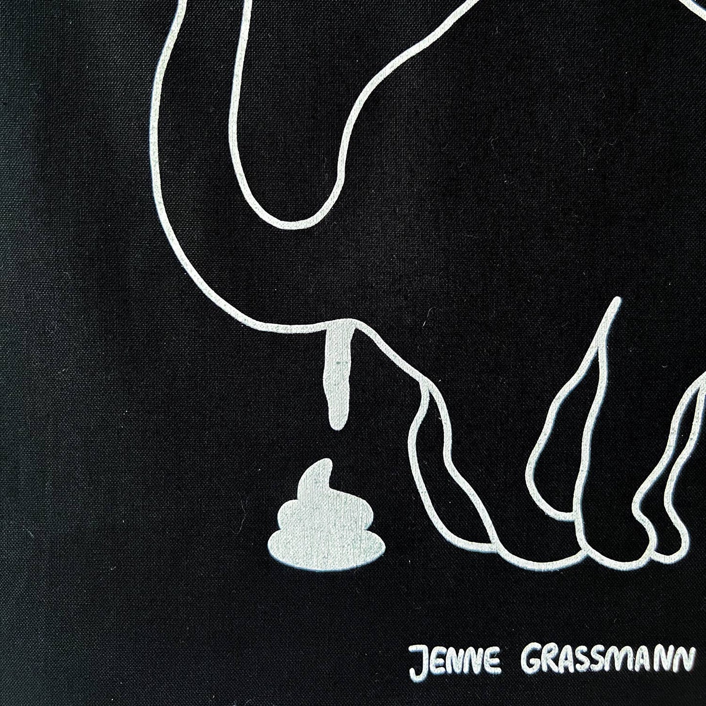 Jenne Grassmann - Tote Bag Katzis: Natur