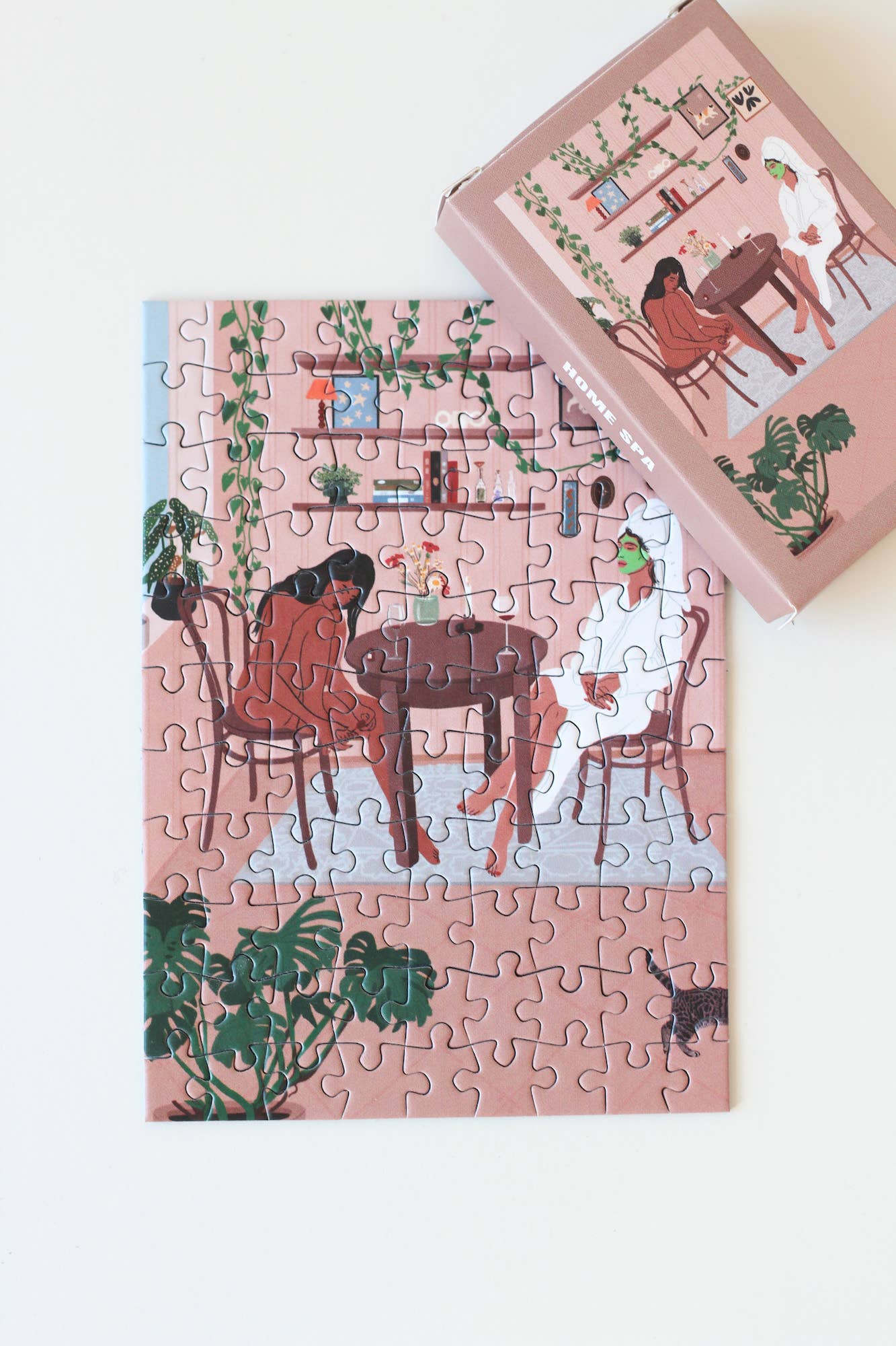 Piecely Puzzles - Home Spa mini-puzzel, 99 stukjes