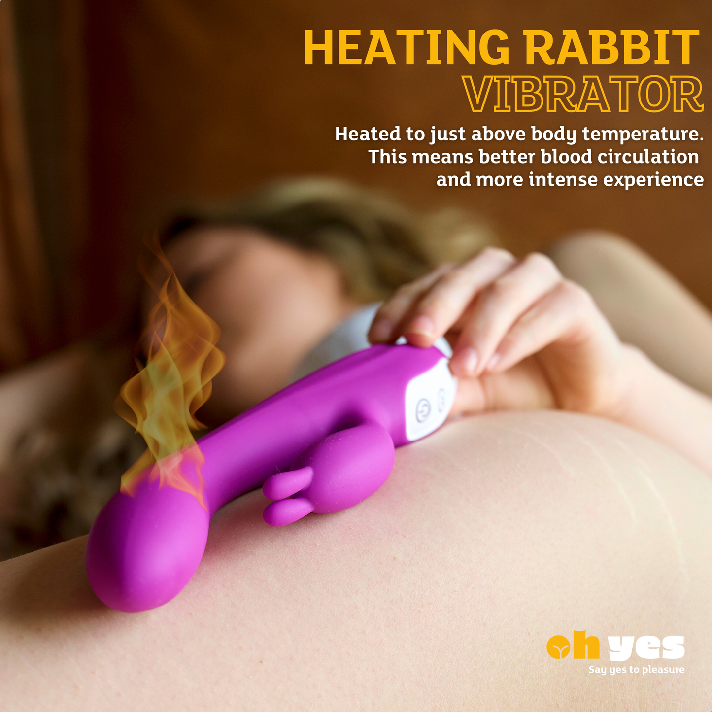 ohyes - Verwarmende Rabbit Vibrator: Roze
