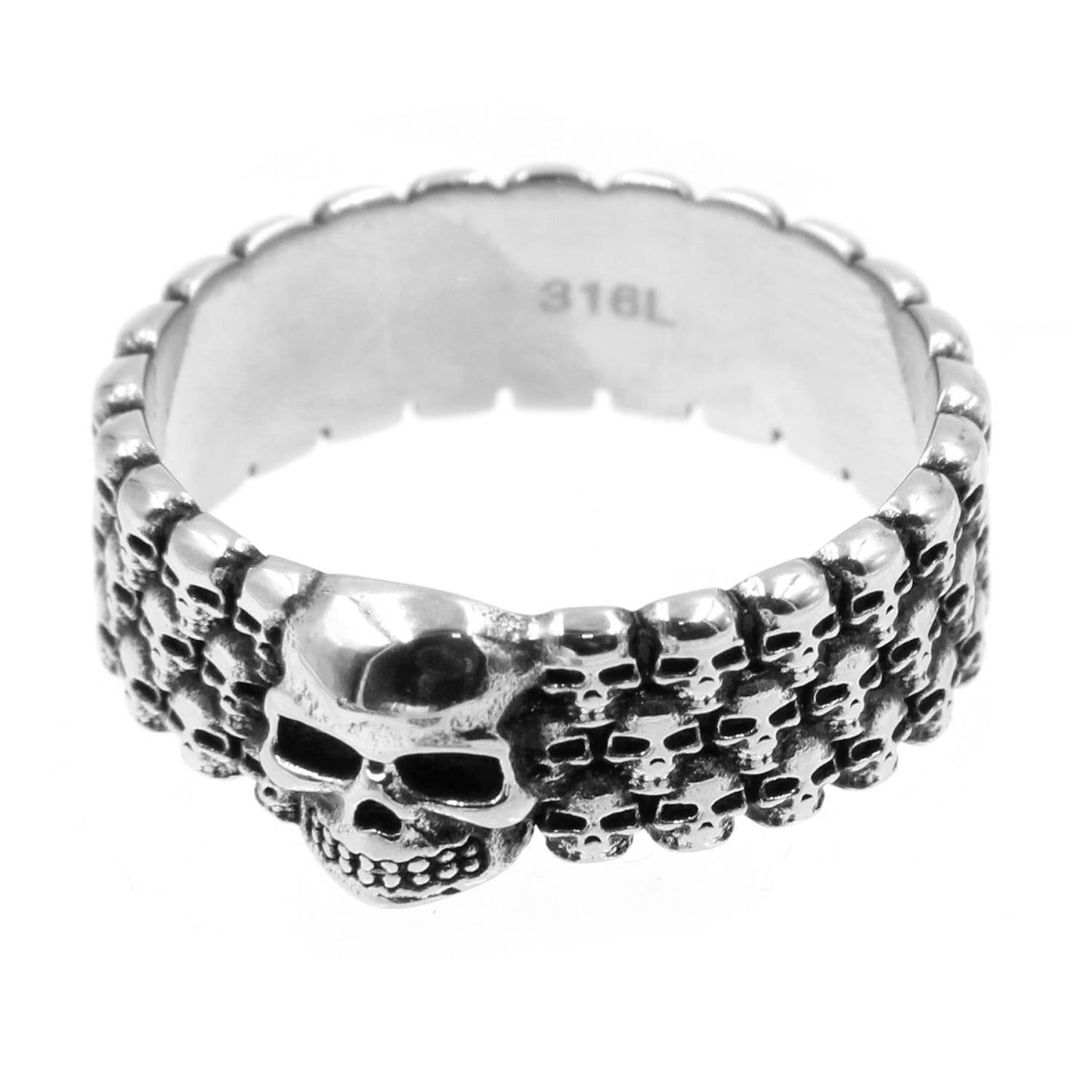 Awaken - Ring met volledige schedels - A-587: 9