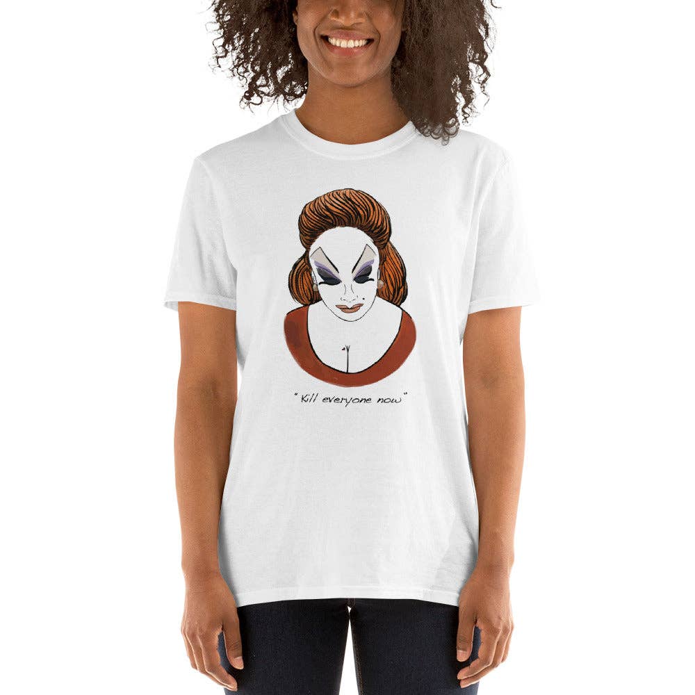 El loco del Pelo Rizo - T-shirt voor heren, Divine.: M