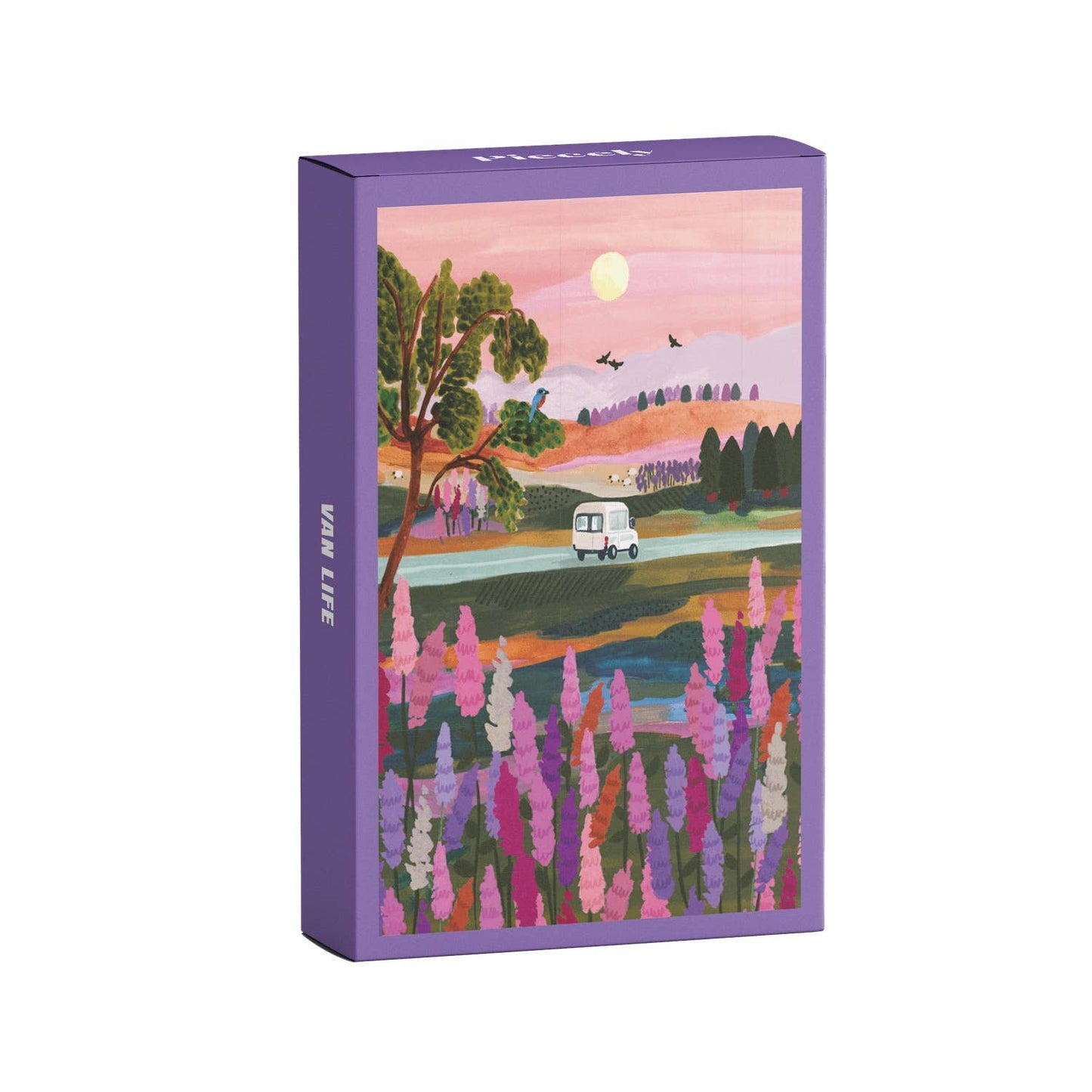 Piecely Puzzles - Van Life minipuzzel, 99 stukjes