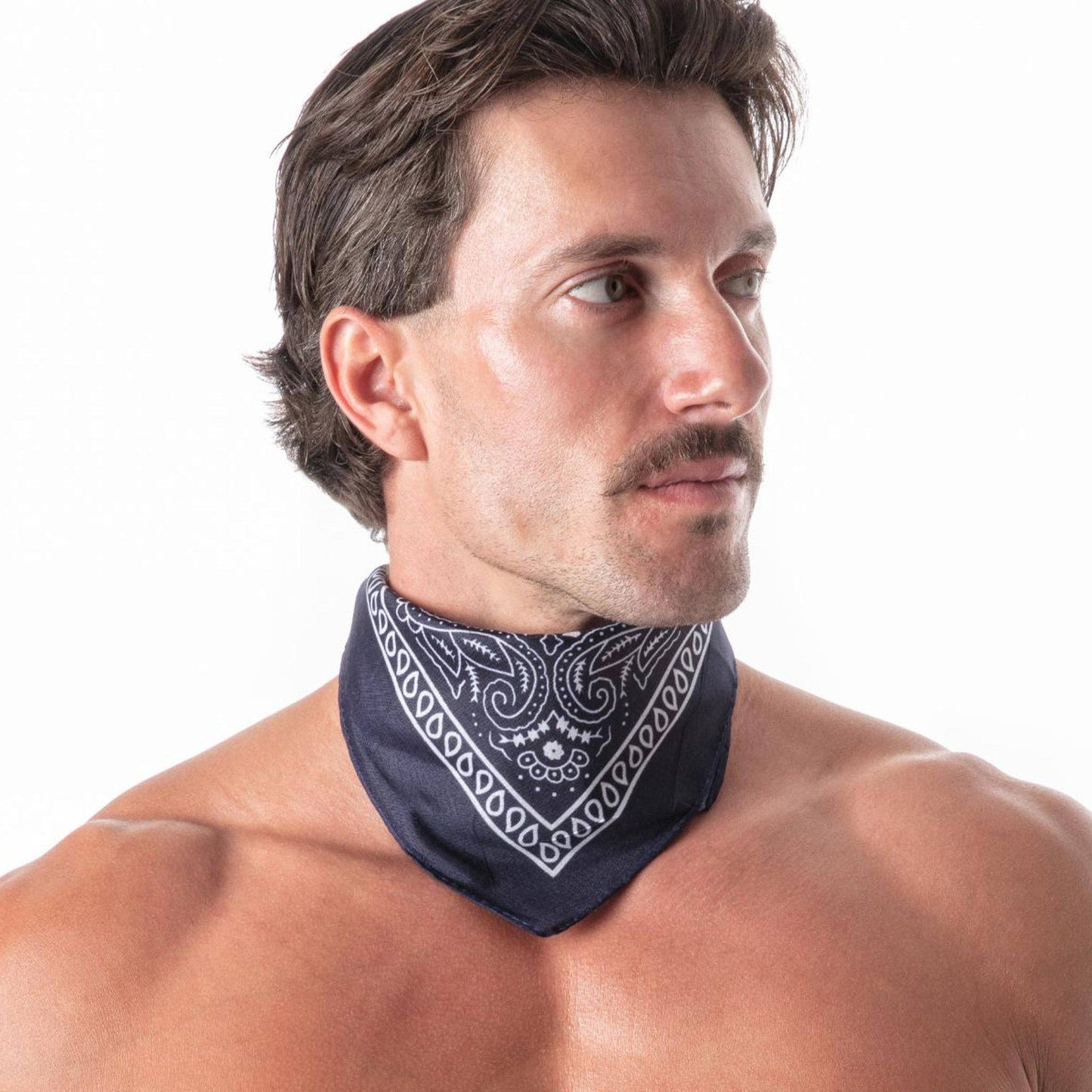 LEADER - Zakdoek marineblauw