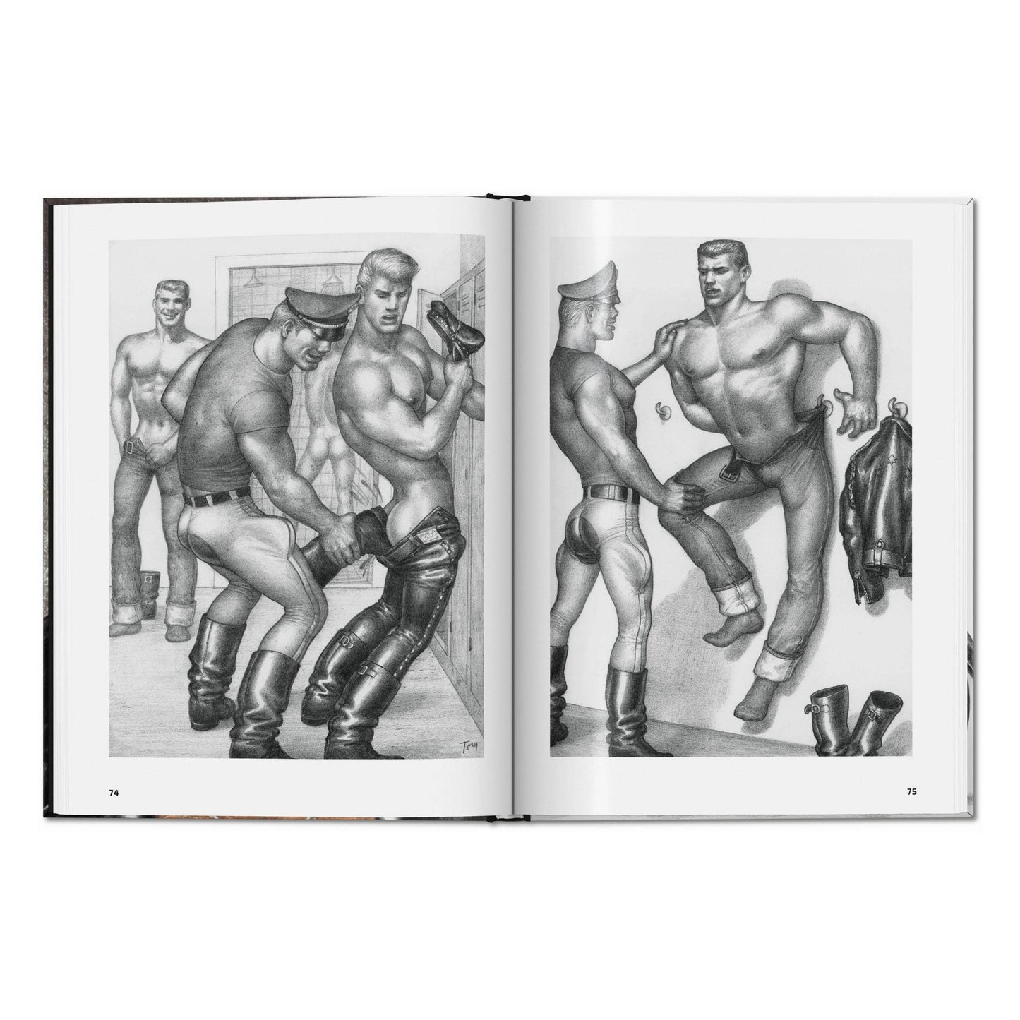 TASCHEN Europe - Het kleine boekje van Tom. Bikers (Duits, Frans, Engels)