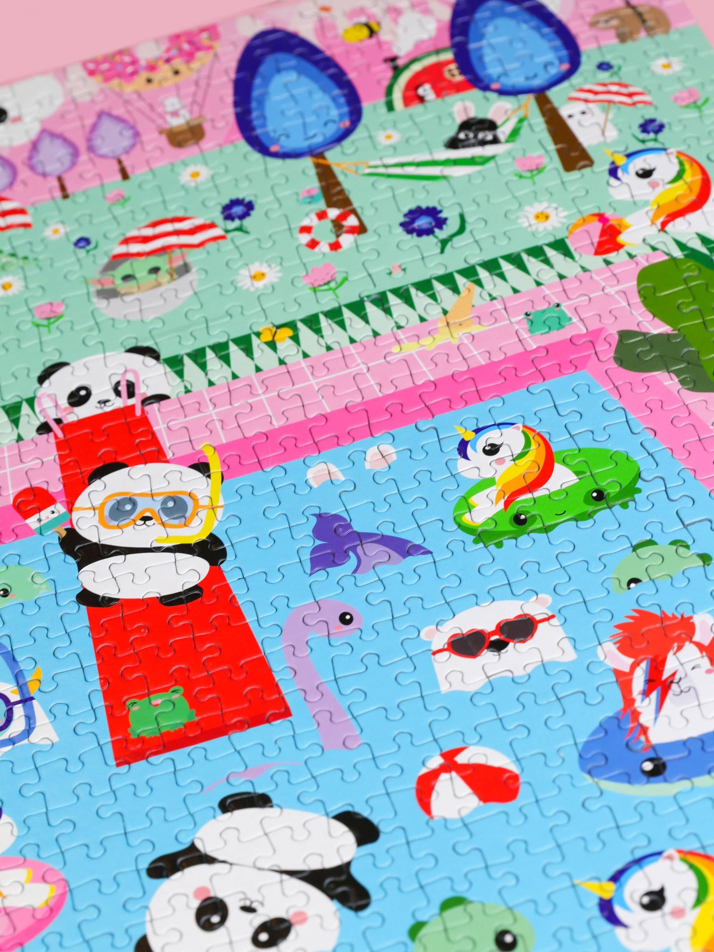 Studio Inktvis B.V. - Legpuzzel Pink Pool 1000 stukjes