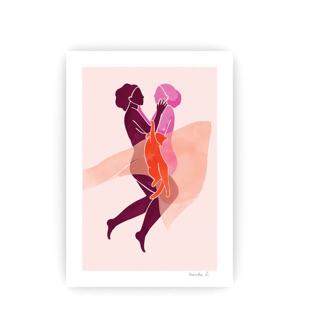 Nienke Slotboom - Queerkaart - Haar Kat