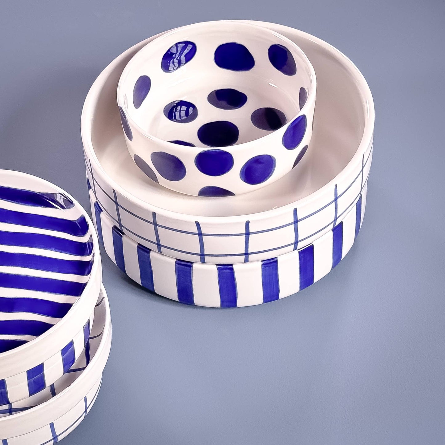 Magazin Minori - Schaal Dots - mare blauw