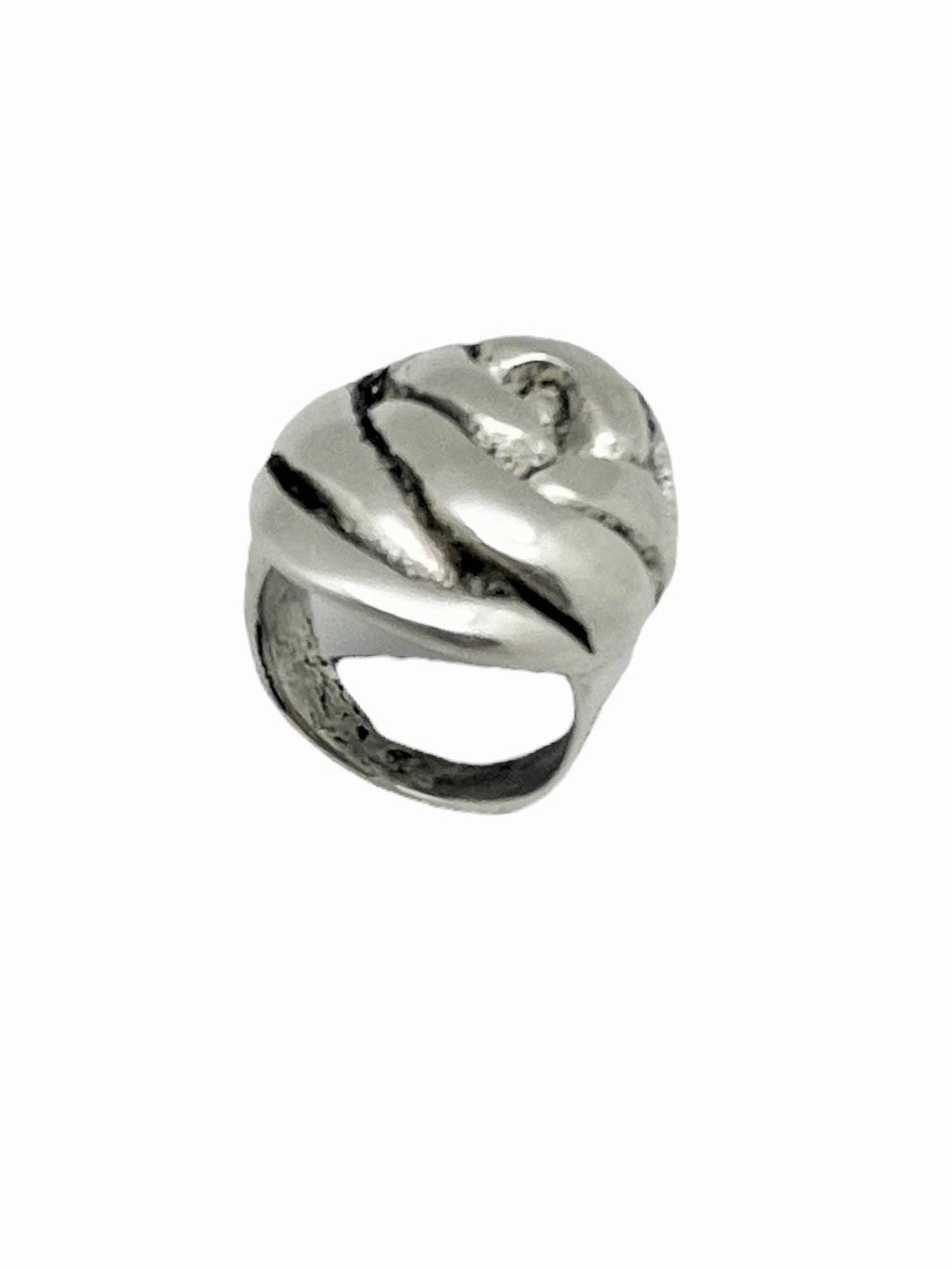 Gloria Mago - Laberinto ring met zilveren plating, maat 16