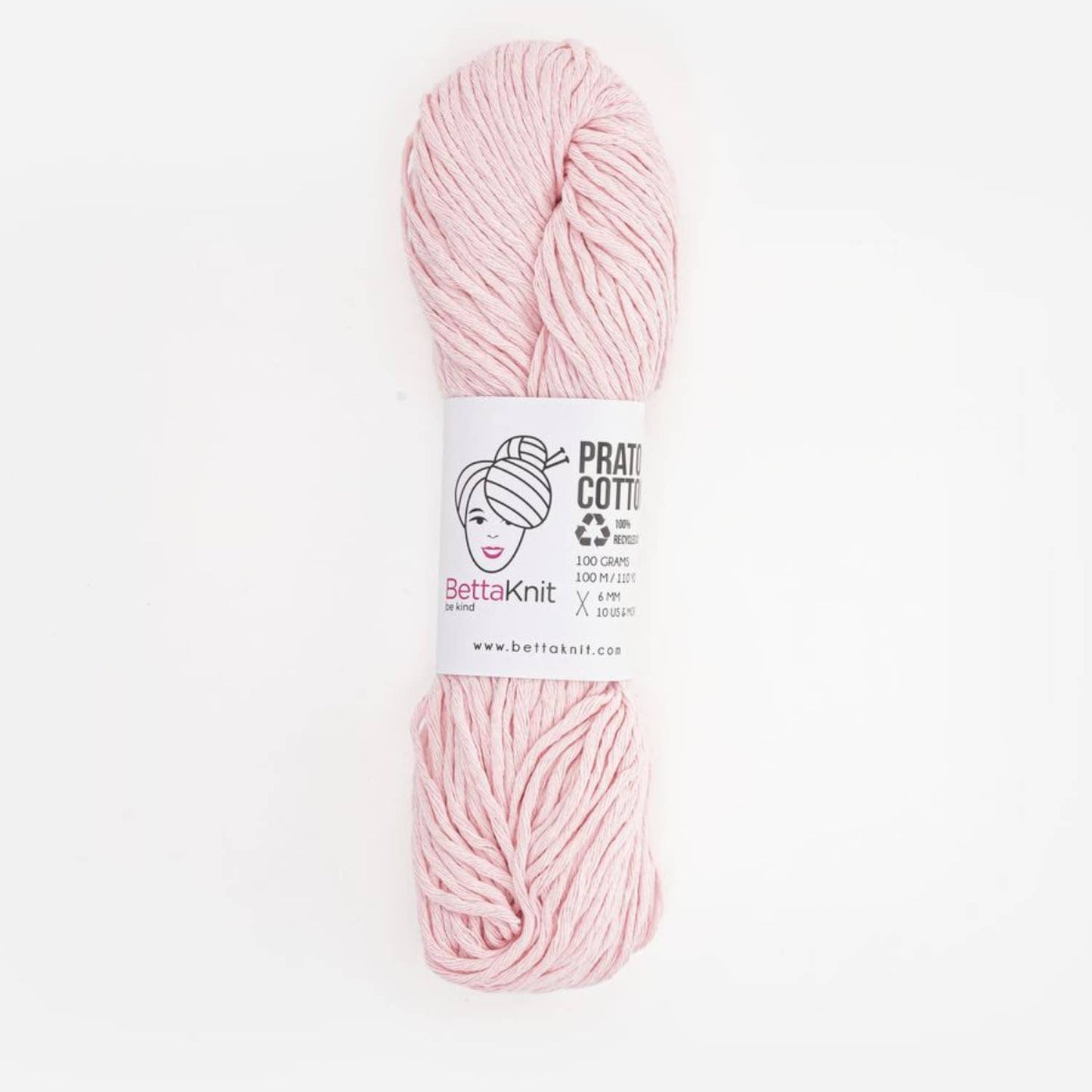 BettaKnit - Prato Cotton, katoengaren verkregen uit gerecycled afval: Turkoois