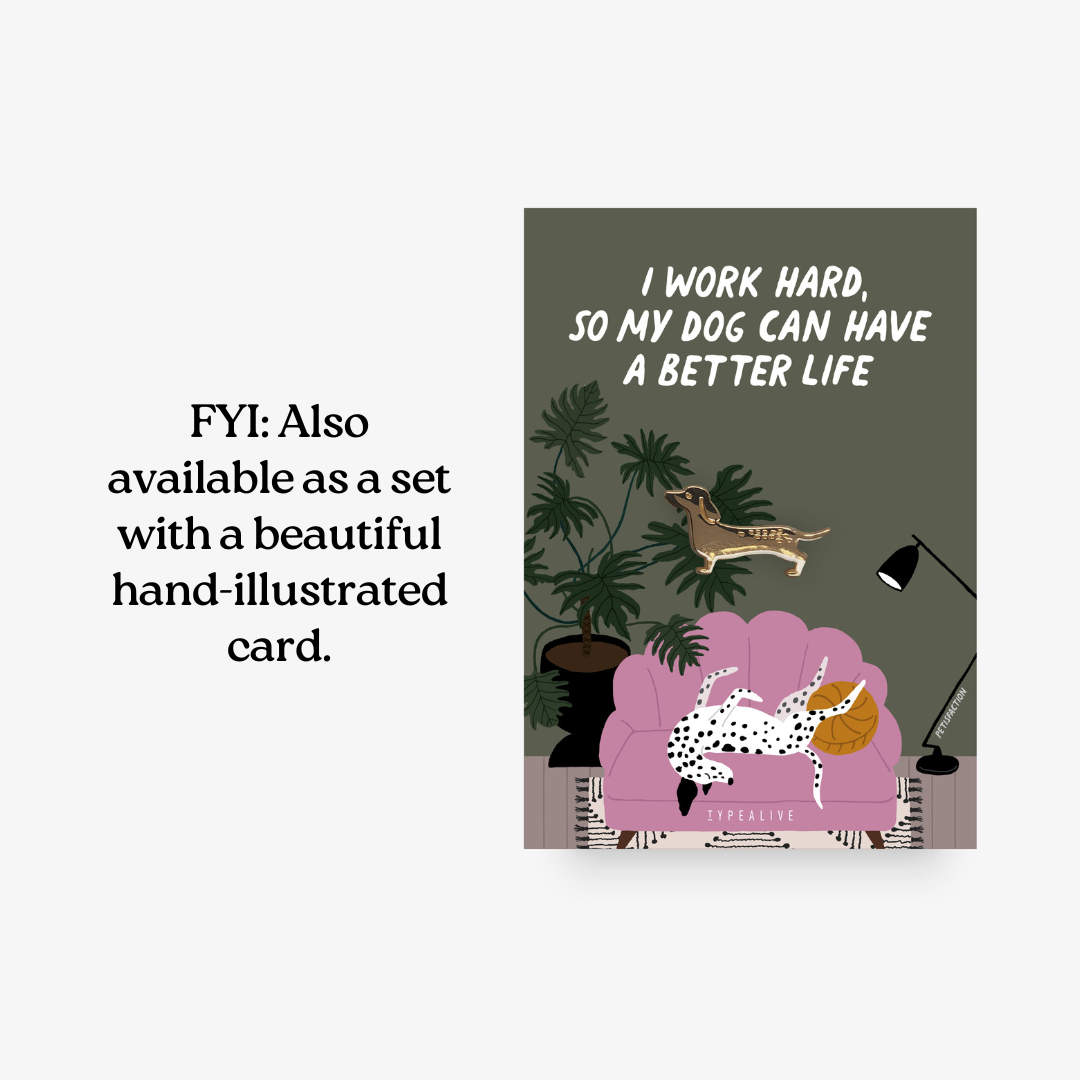 typealive - Pin (los, zonder kaart) / hond