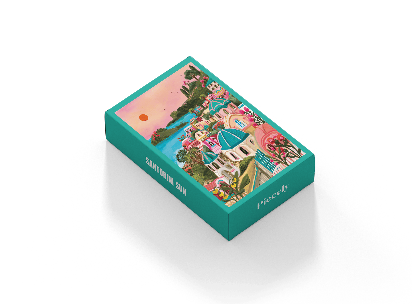 Piecely Puzzles - Santorini Sun mini-puzzel, 99 stukjes