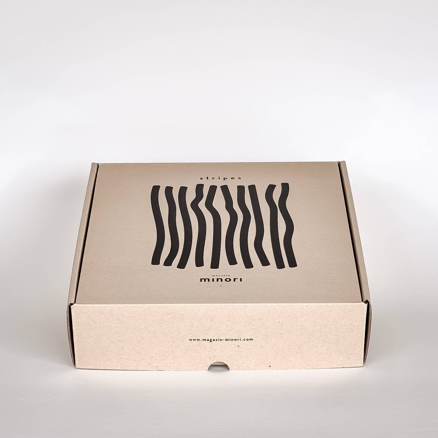 Magazin Minori - Schaal groot Stripes - mare blue