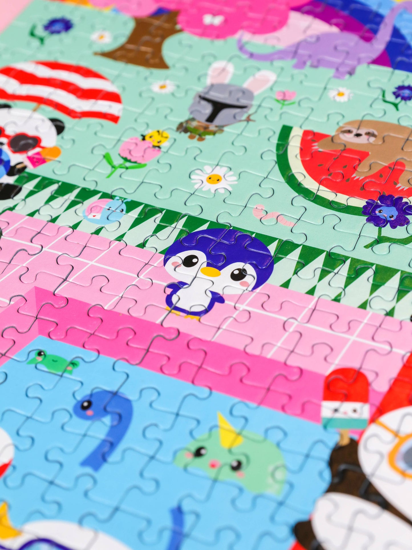 Studio Inktvis B.V. - Legpuzzel Pink Pool 1000 stukjes