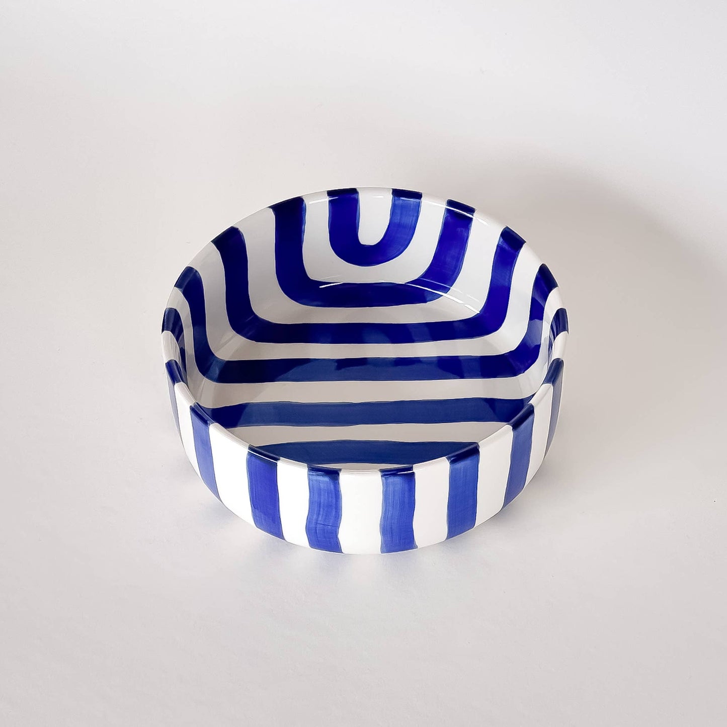 Magazin Minori - Kom met strepen - zee blauw