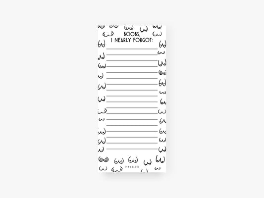 typealive - Notitieblok ‘slim’ / Nearly Forgot