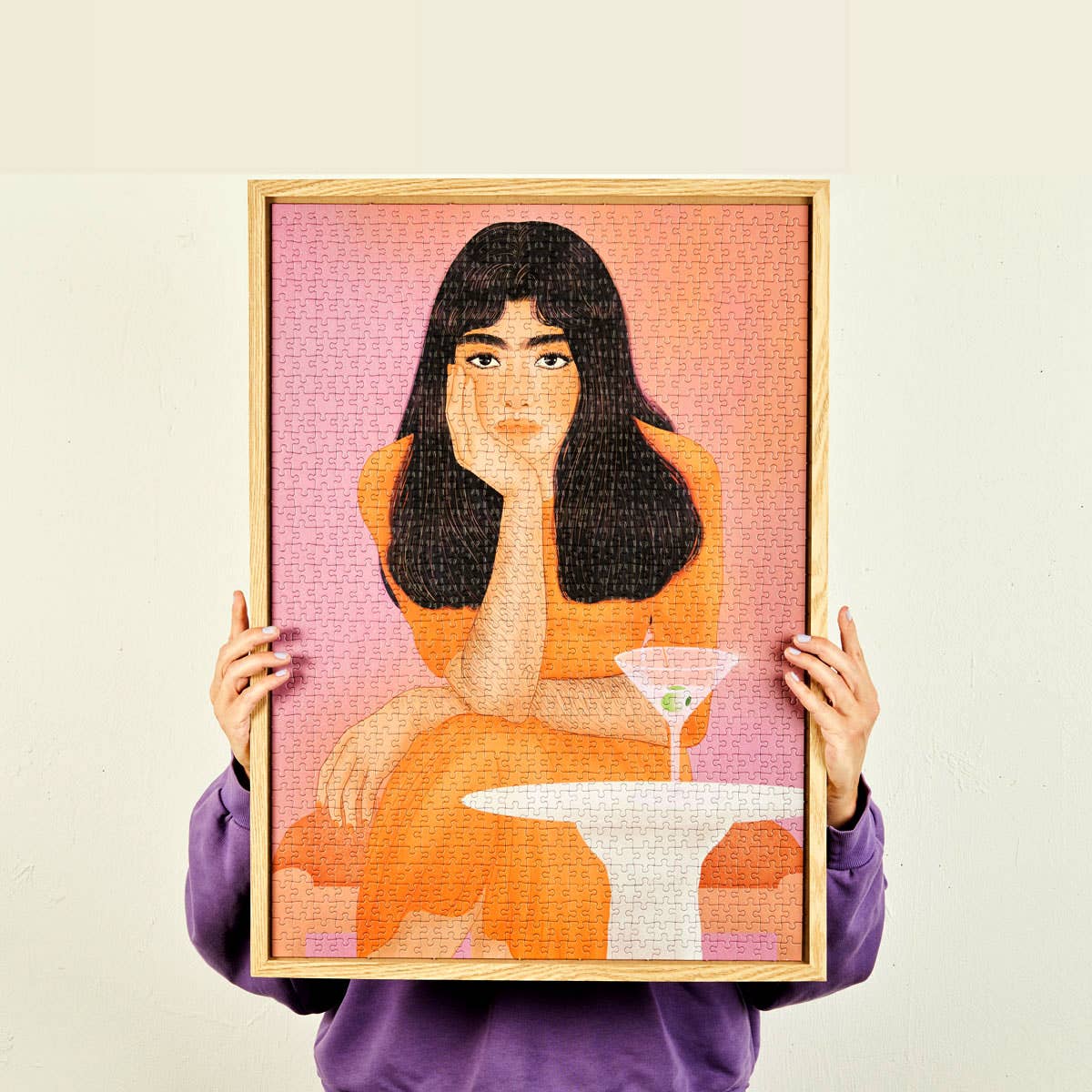 Wonderpieces - Puzzel »Staring into the Void« | Illustratie Elif Küçük