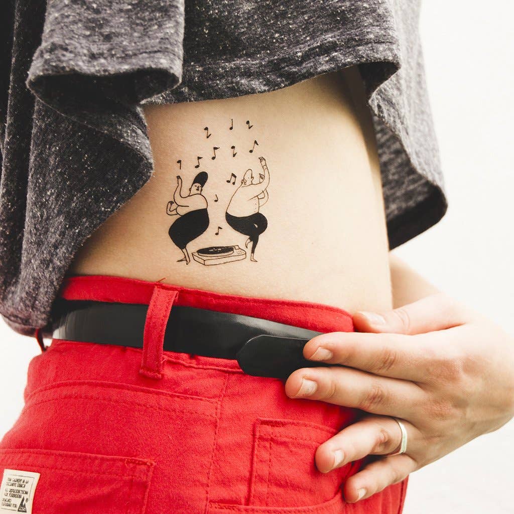 Tattoonie - DANCING Tattoo (verpakking van 2)