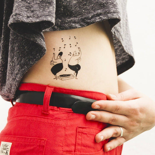 Tattoonie - DANCING Tattoo (verpakking van 2)