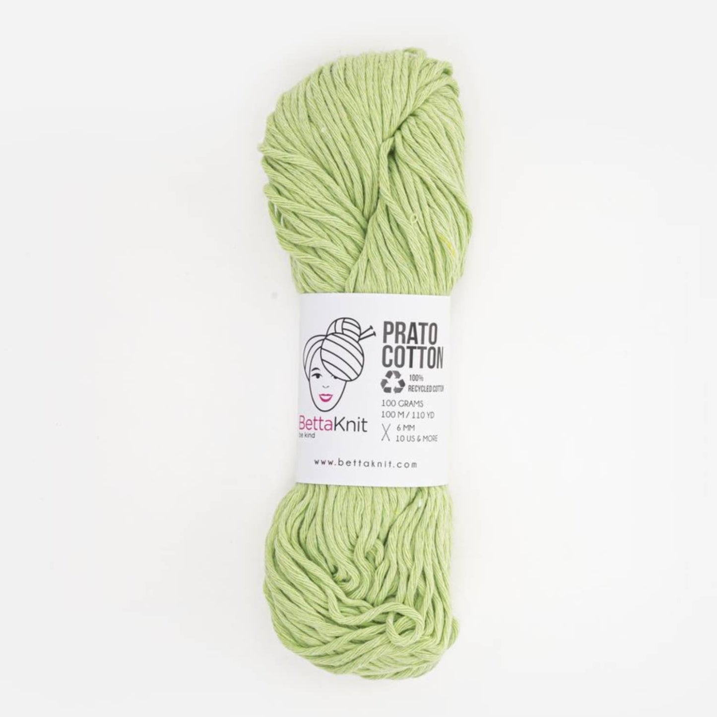 BettaKnit - Prato Cotton, katoengaren verkregen uit gerecycled afval: Turkoois