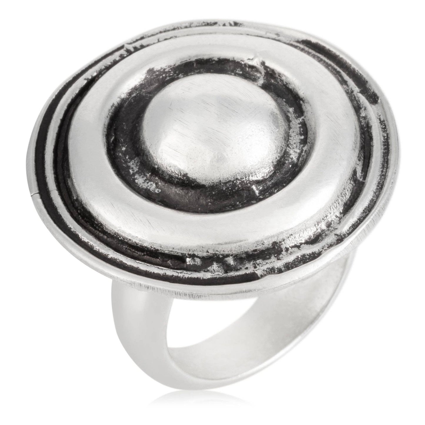 Gloria Mago - 925 verzilverde ring „Aros” zilver, maat 16