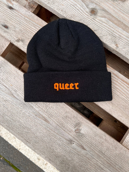 Keller Kreuzberg GmbH - "Queer" Muts: Zwart/Neon Oranje