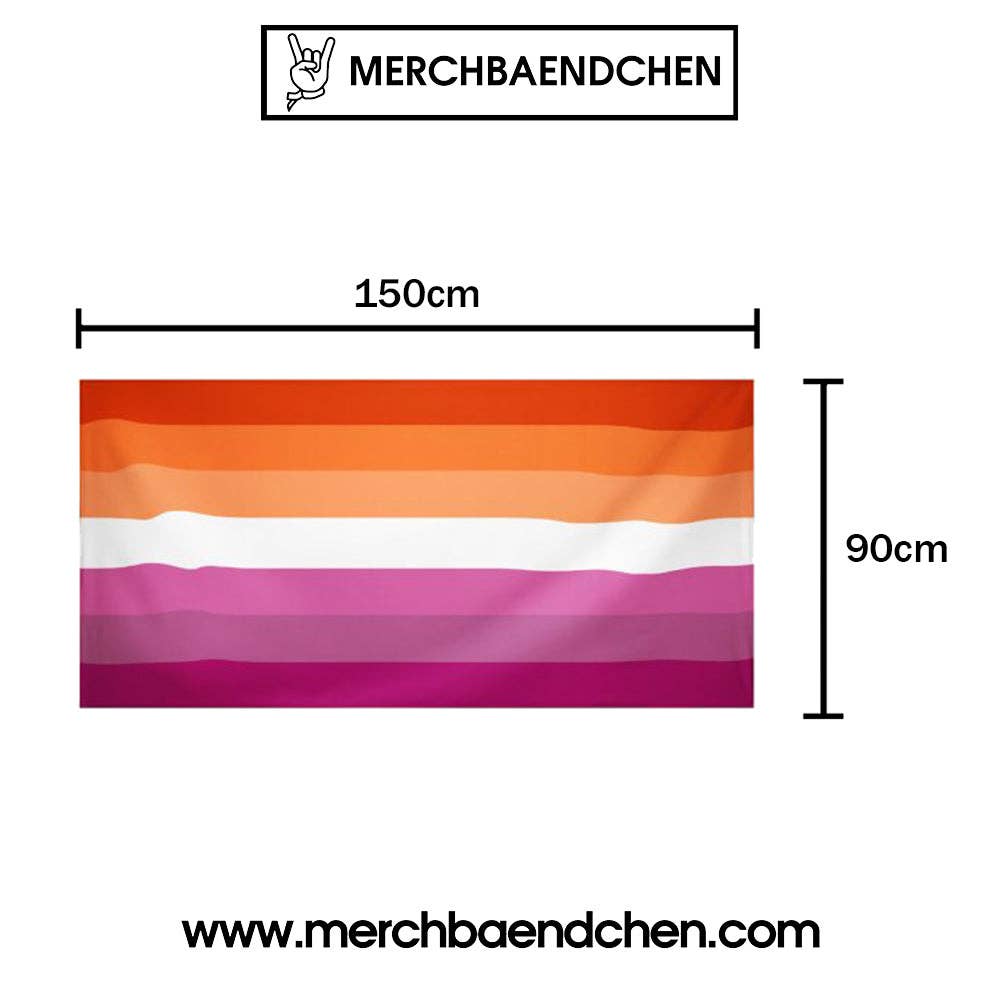 Merchbaendchen - Lesbische vlag