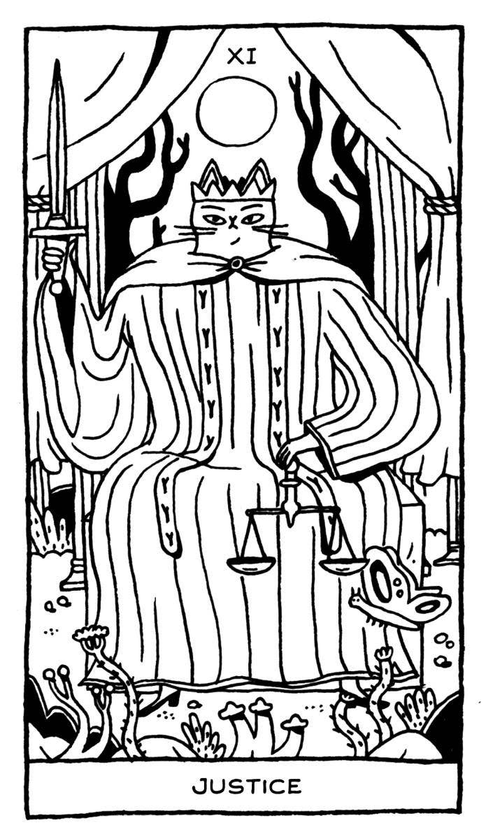 Microcosm Publishing & Distribution - Magische Katten Tarot Kleurboek