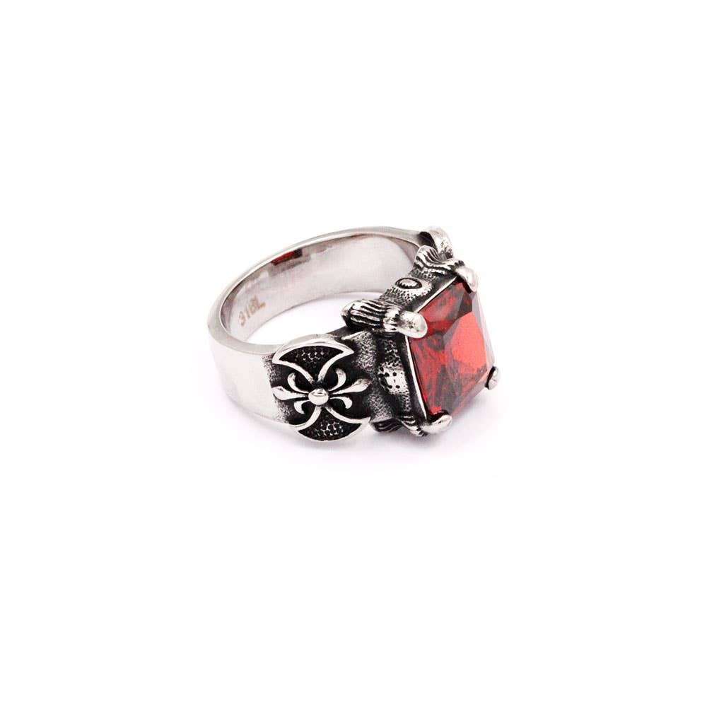 Awaken - Red Gem Ring-A-394: 11