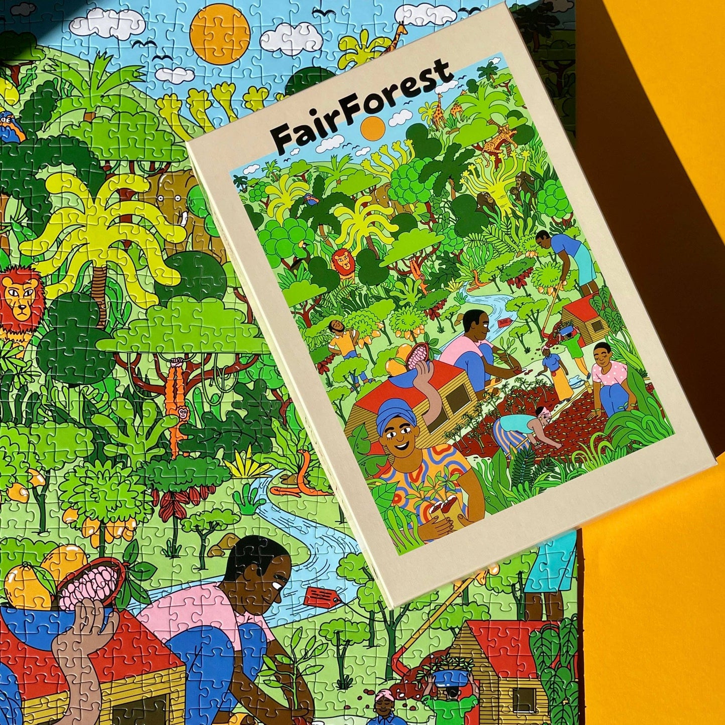 Das Puzzle Kollektiv - "FairForest" Donatiepuzzel